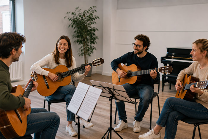 Gitarren Gruppenunterricht für Erwachsene