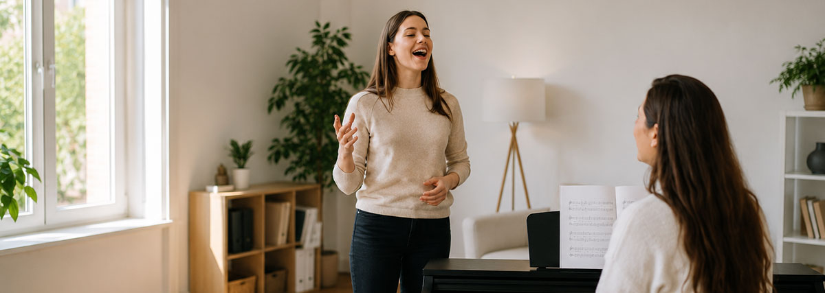 Adult singing lessons